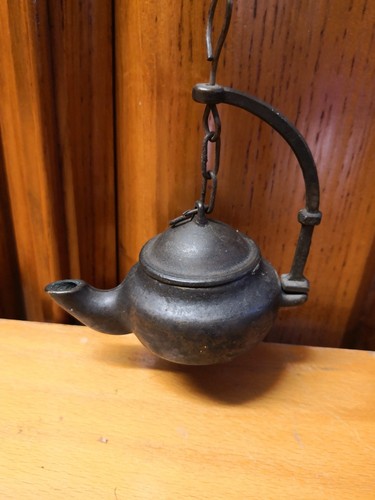 Alte grubenlampe öllampe - alte,