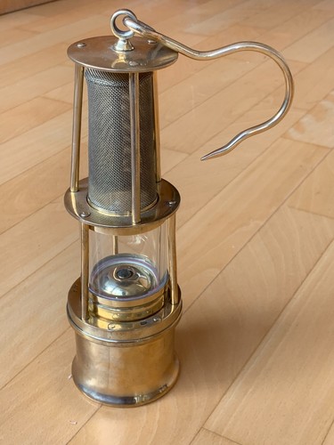 Alte grubenlampe - alte,
