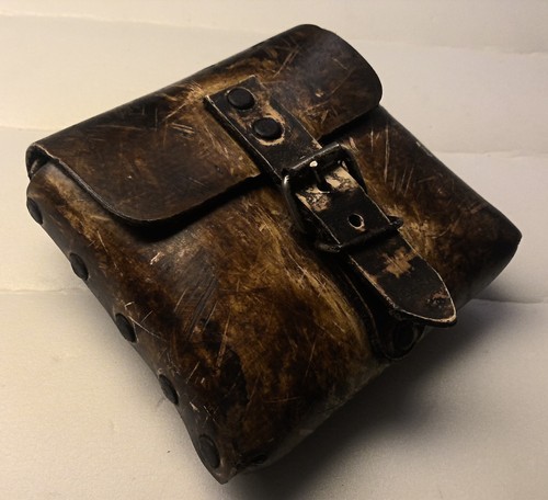 Alte ledertasche rindleder - alte,