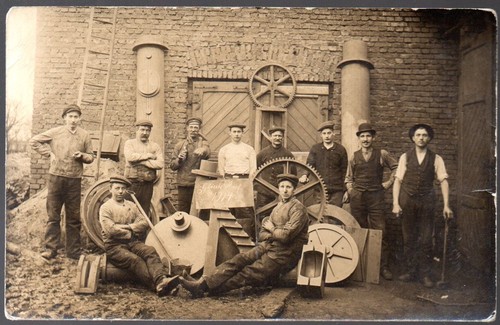 Bergbau alte postkarte - alte, von