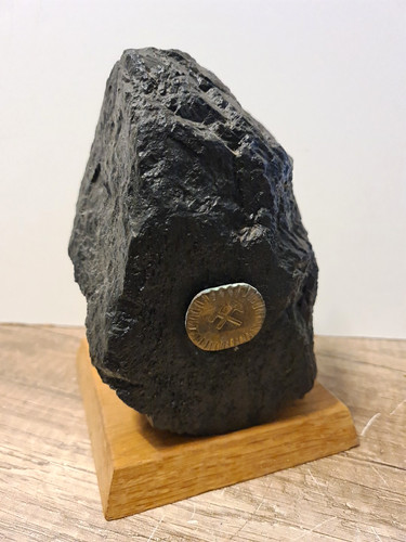 Vintage bergbau plakette auf - bergbau,