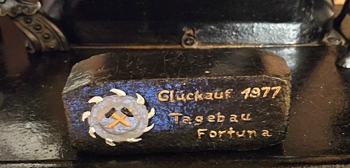 Bergbau zierbrikett tagebau - bergbau,