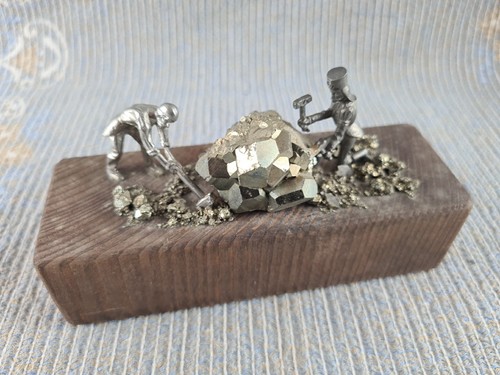 Vintage kleine bergarbeiter - vintage,