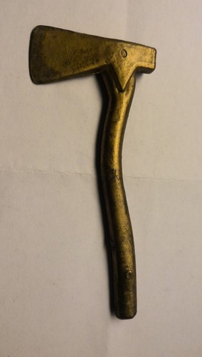 Miniatur beil messing - miniatur-beil,