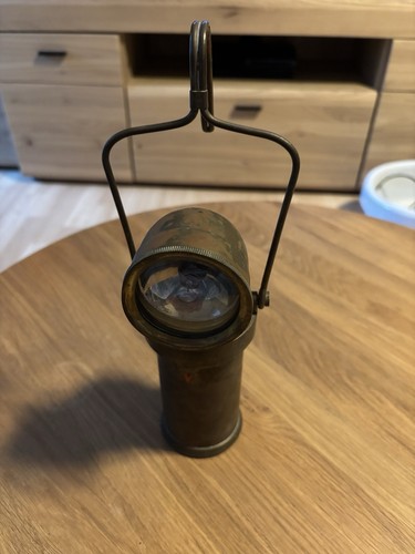 Antike bergbau grubenlampe - antike, bergbau-/grubenlampe