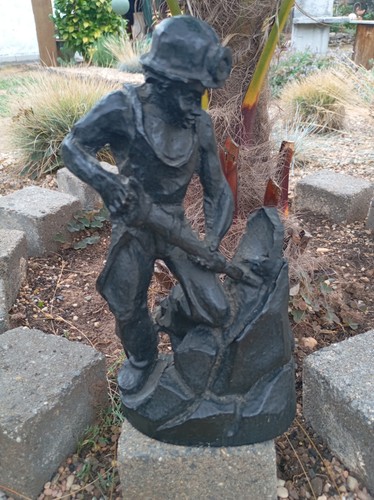 Bergmann skulptur mit - bergmann,