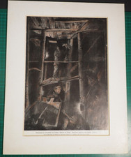 Zinklithografie um 1919 -
