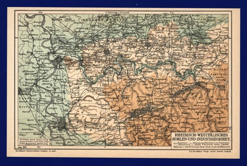 Landkarte anno 1905 - ,