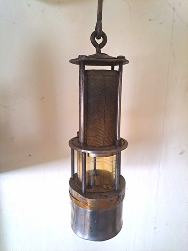 Antike hsw wetterlampe - antike,