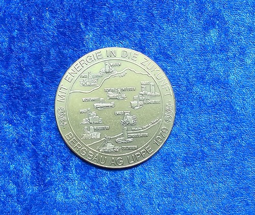 Bergbau medaille ag - bergbau,