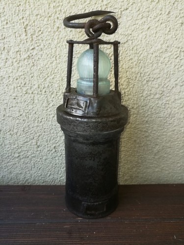 Grubenlampe von friemann - grubenlampe,