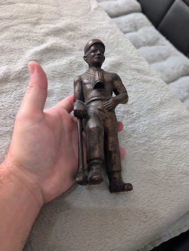 Antike bergmann figur kumpel - bergmann,