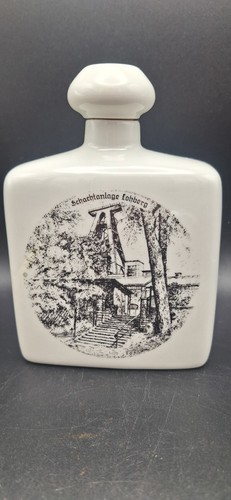 Vintage porzellan flasche - porzellan,
