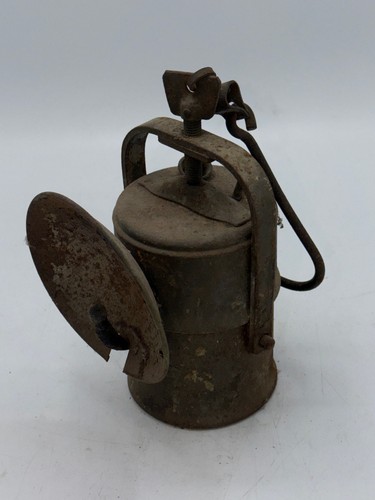 Bergbau alte karbitlampe - alte,