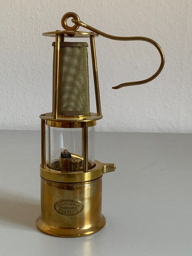 Alte grubenlampe - grubenlampe, /