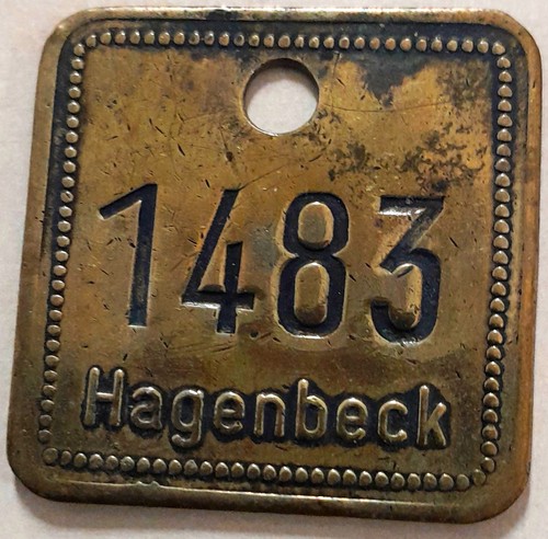 Fahrmarke der zeche hagenbeck - fahrmarke,