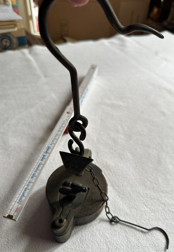 Antike grubenlampe frosch - antike, "frosch"