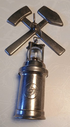 Alte deko grubenlampe glz - grubenlampe,