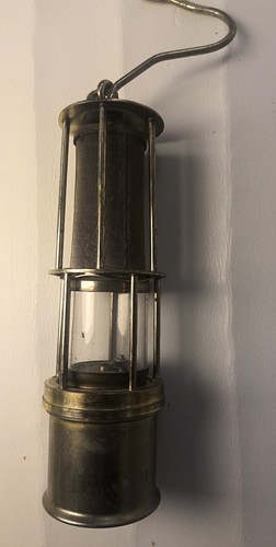 Vintage grubenlampe - vintage,