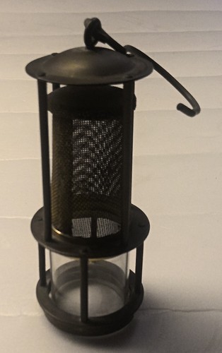 Vintage messing grubenlampe - vintage,