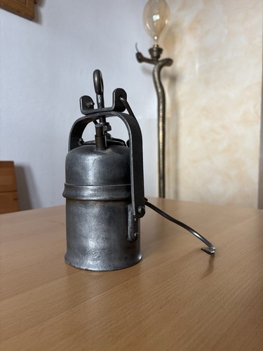 Antike karbid gruben lampe - karbid,