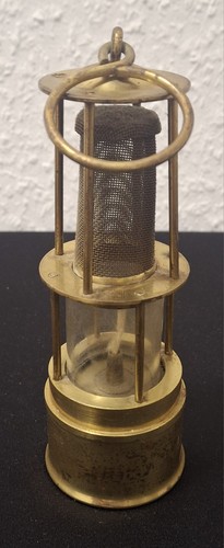 Antike miniatur grubenlampe - antike,