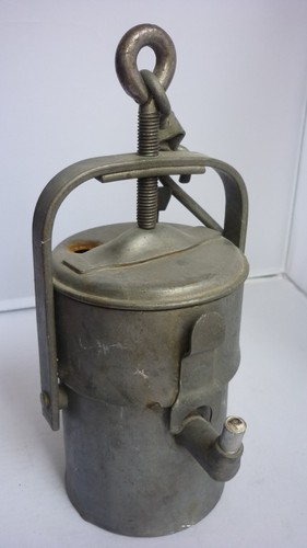 Alte bergbau handlampe - bergbau, mit
