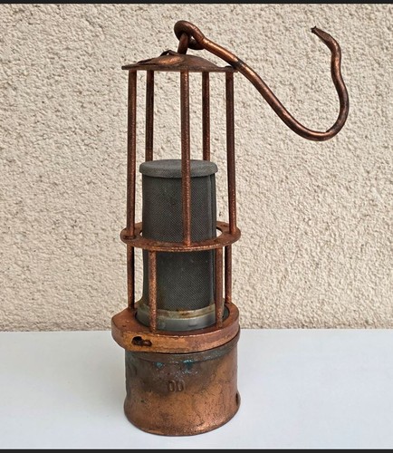 Deko alte bergbaulampe - deko,
