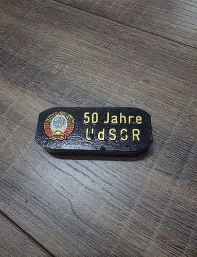 Ddr zierbrikett jahre udssr - ddr,