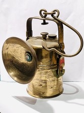 Antike Karbid-Grubenlampe