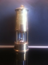 Eccles Messing Grubenlampe