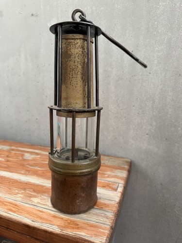 Alte grubenlampe concordia - alte,