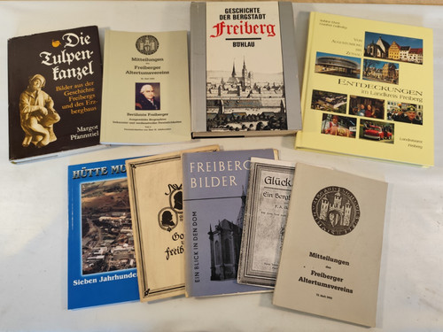 Konvolut buch freiberg - buch, bergbau
