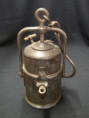 Alte bergbaulampe hermann - bergbaulampe,