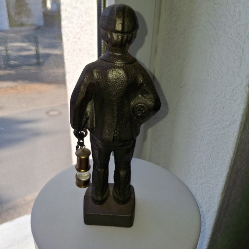 Bergmann figur aus gusseisen - bergmann,